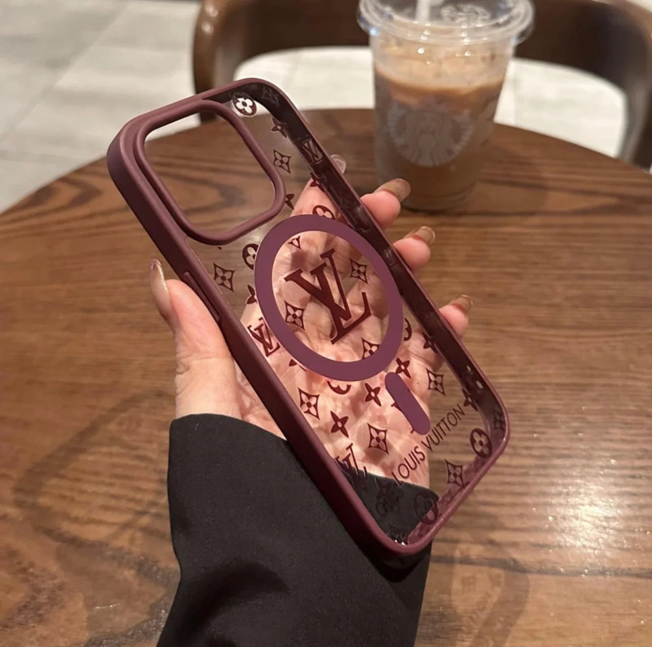 NEW LV Shine x Mono iPhone Case (MagSafe)