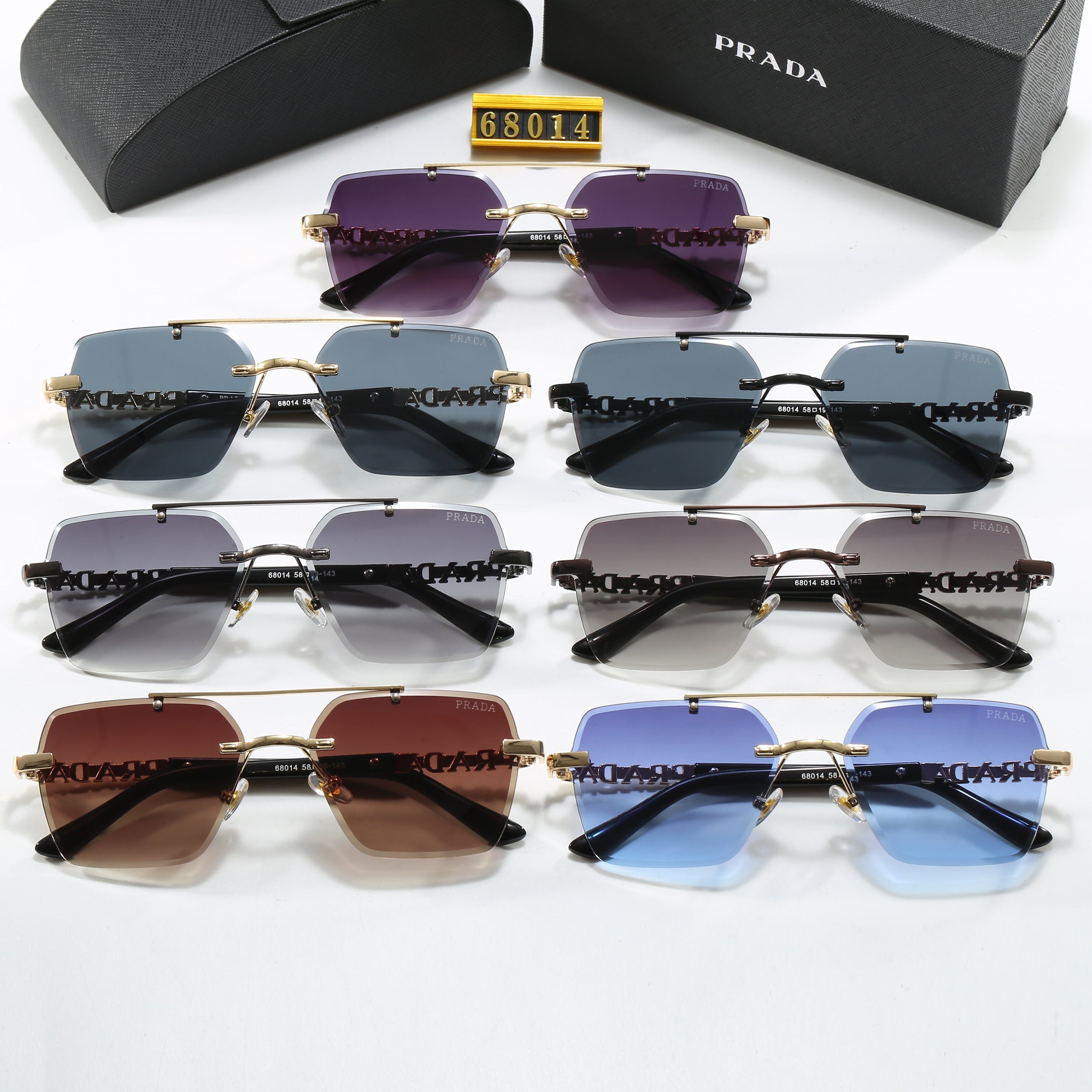 New frameless 68014 sunglassess