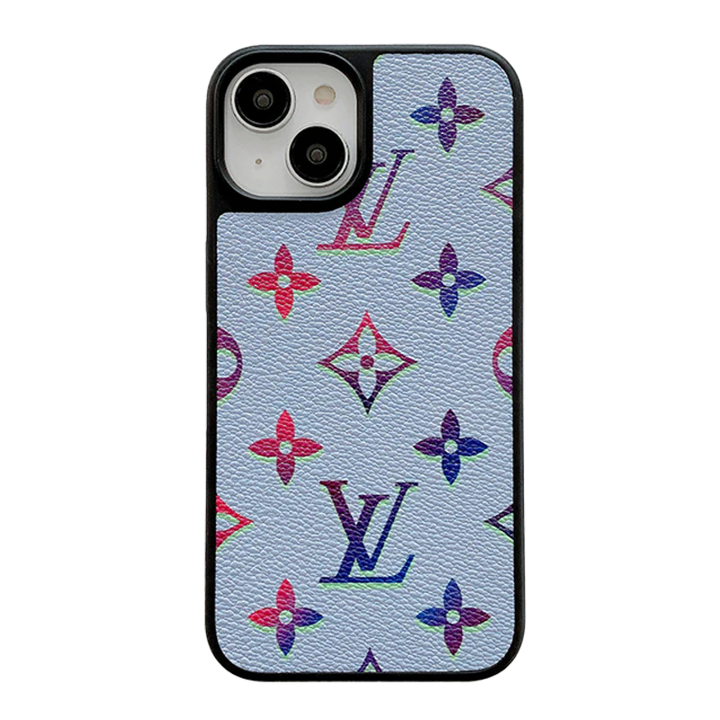 Lou Color Leather iPhone Case