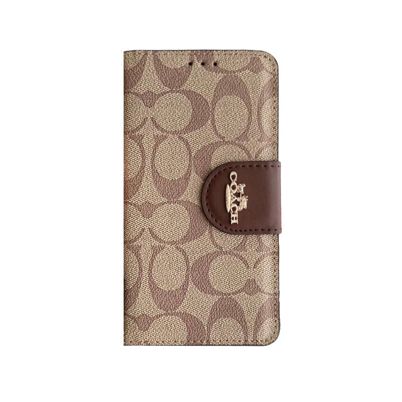 CCH iPhone Case Leather Flip Case with Card Holder