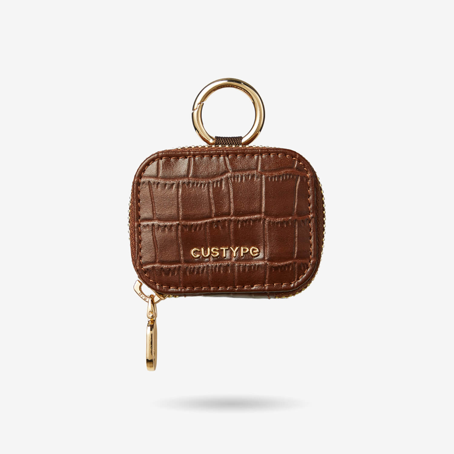 AirPods Pouch- Crocodile Zipper AirPods Case