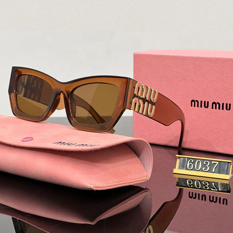 Fashion Square Cat-Eye Sunglasses 6037s