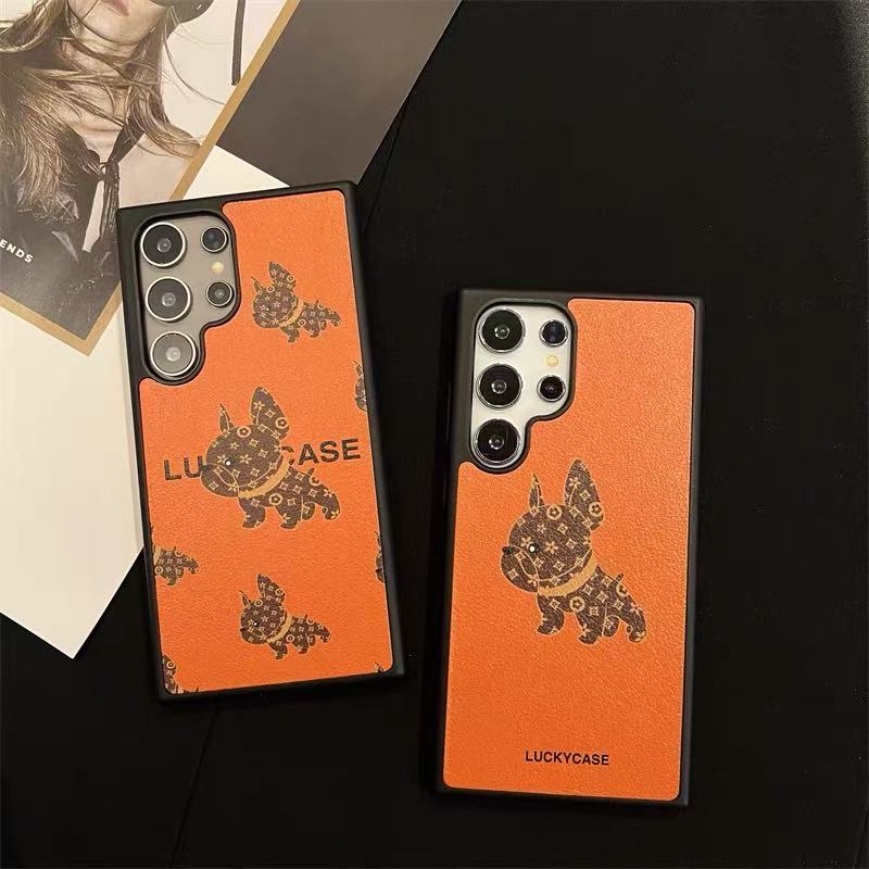 Trendy Orange Style Galaxy Case For Samsung