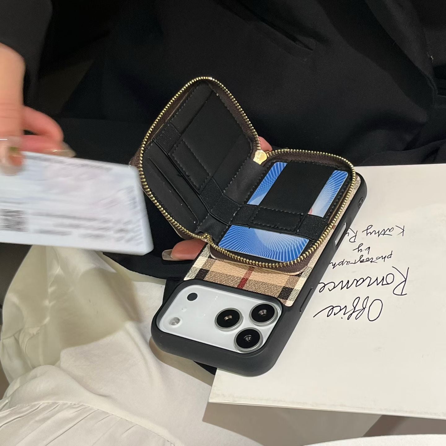 Trendy Design Wallet Phone Case For iPhone