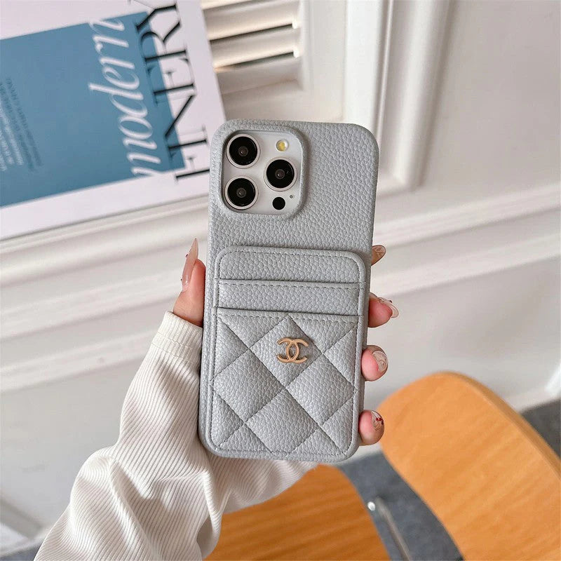 CC Card Bag Color iPhone Case