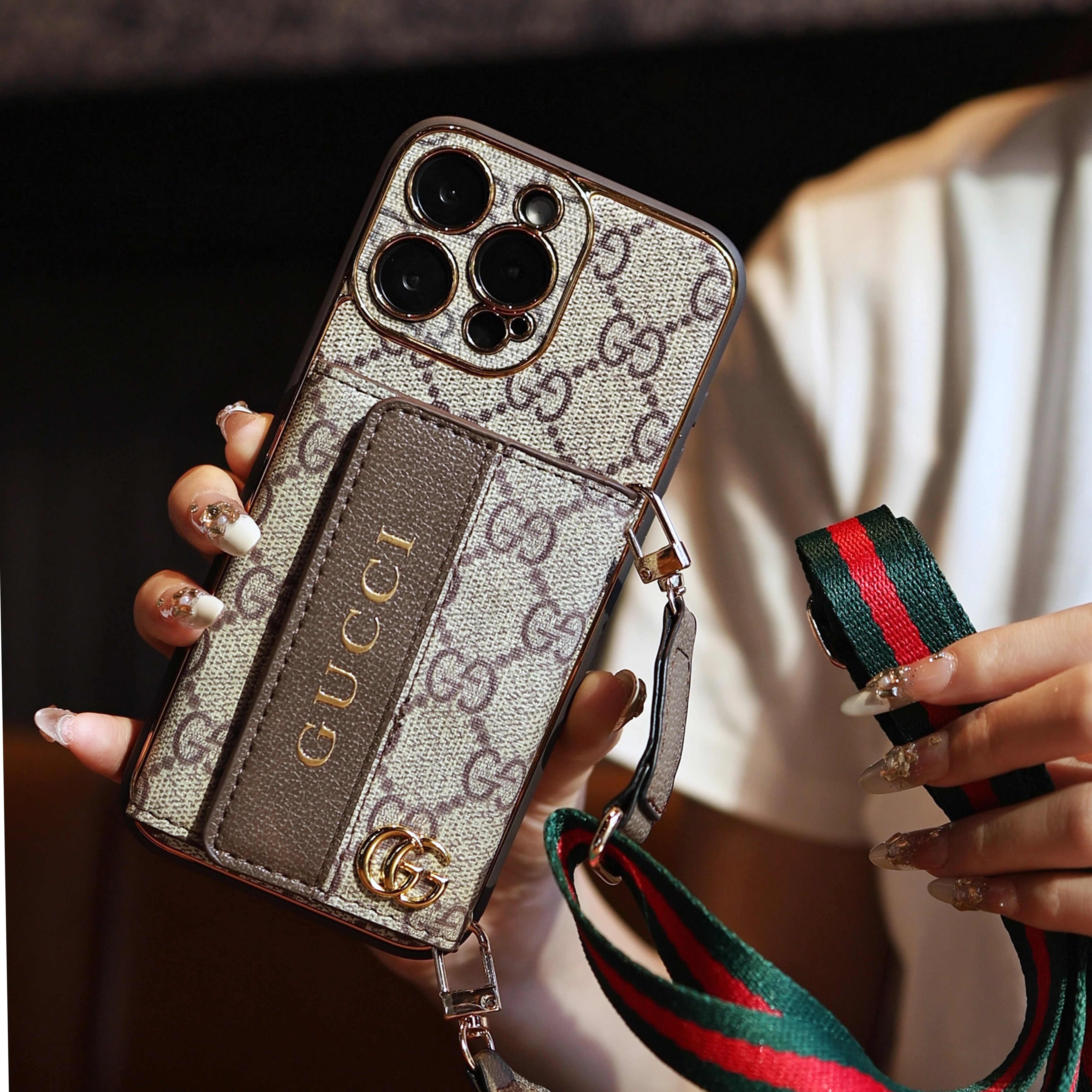 New Classic Luxury Card Holder Phone Case 02