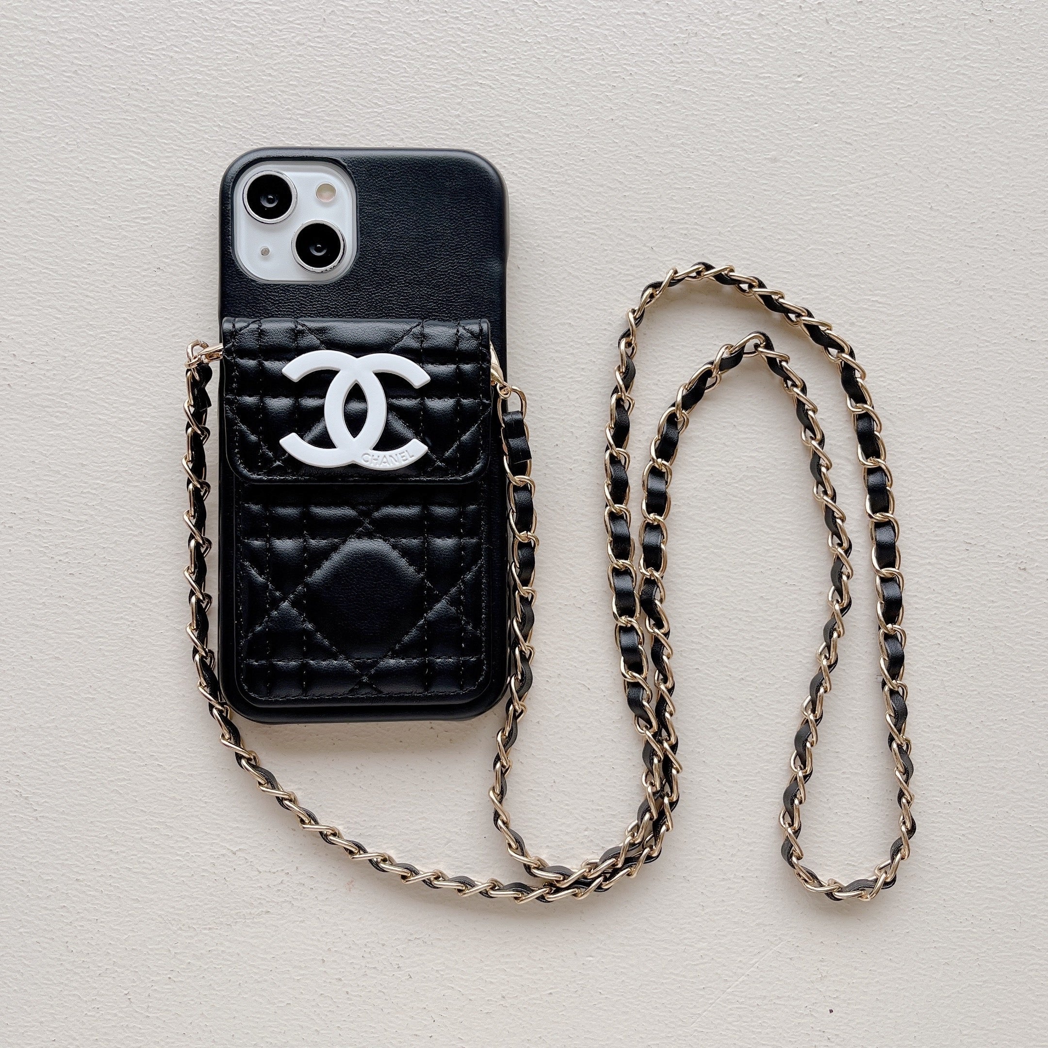 CC Card Holder Chain iPhone Case