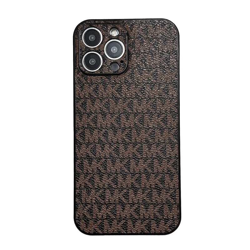 MK Leather iPhone Case