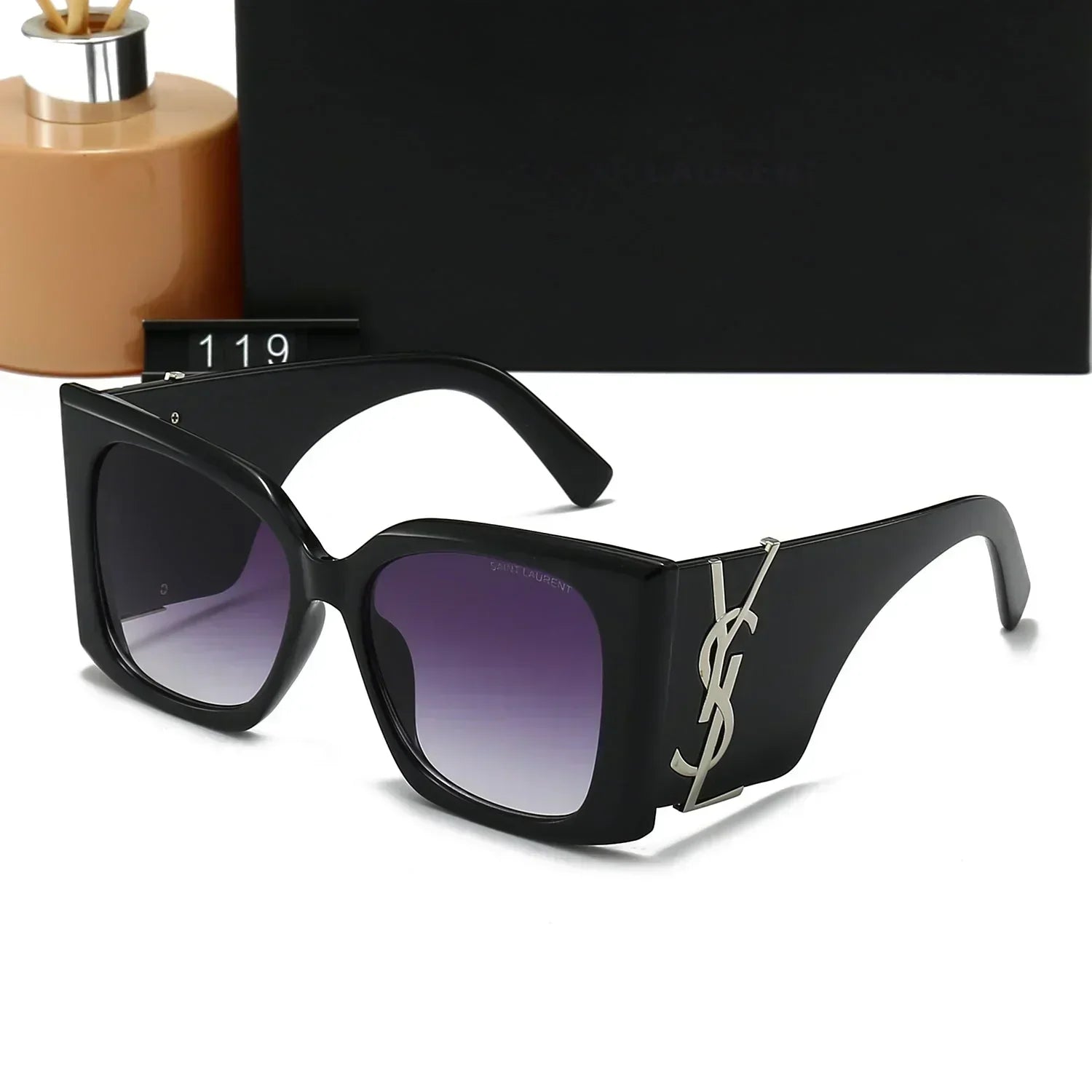 Luxury Large Frame Sunglasses Y-018s