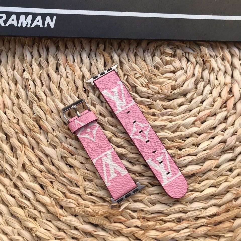 Colorful Leather Apple Watch Straps