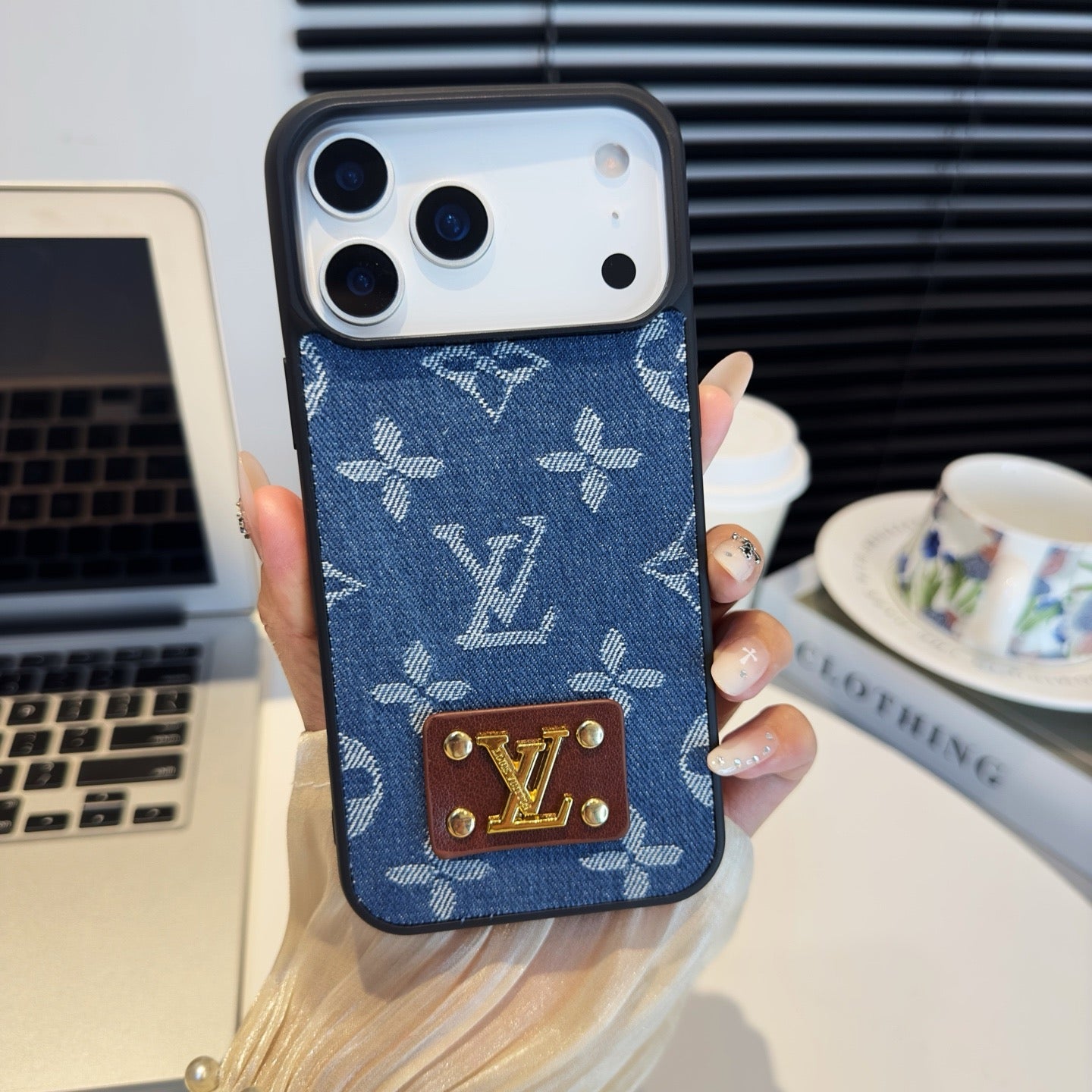Charming Embroidery Phone Case For iPhone