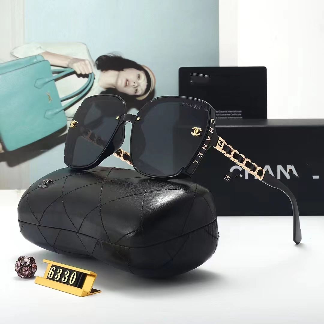 Women's Fashion Full Frame Letter Sunglasses 6330s