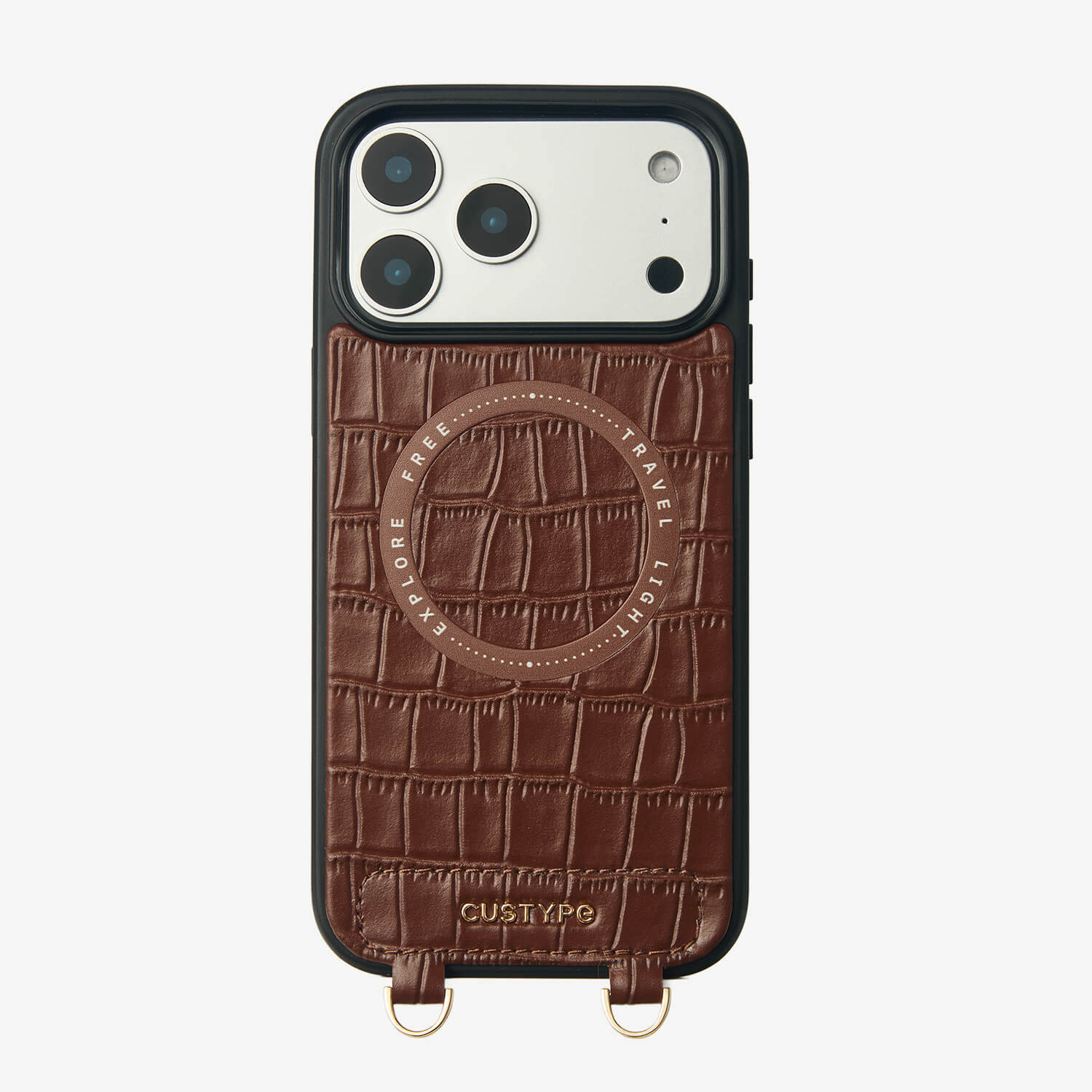 Crocodile Design Set- Wireless Charging Phone Case