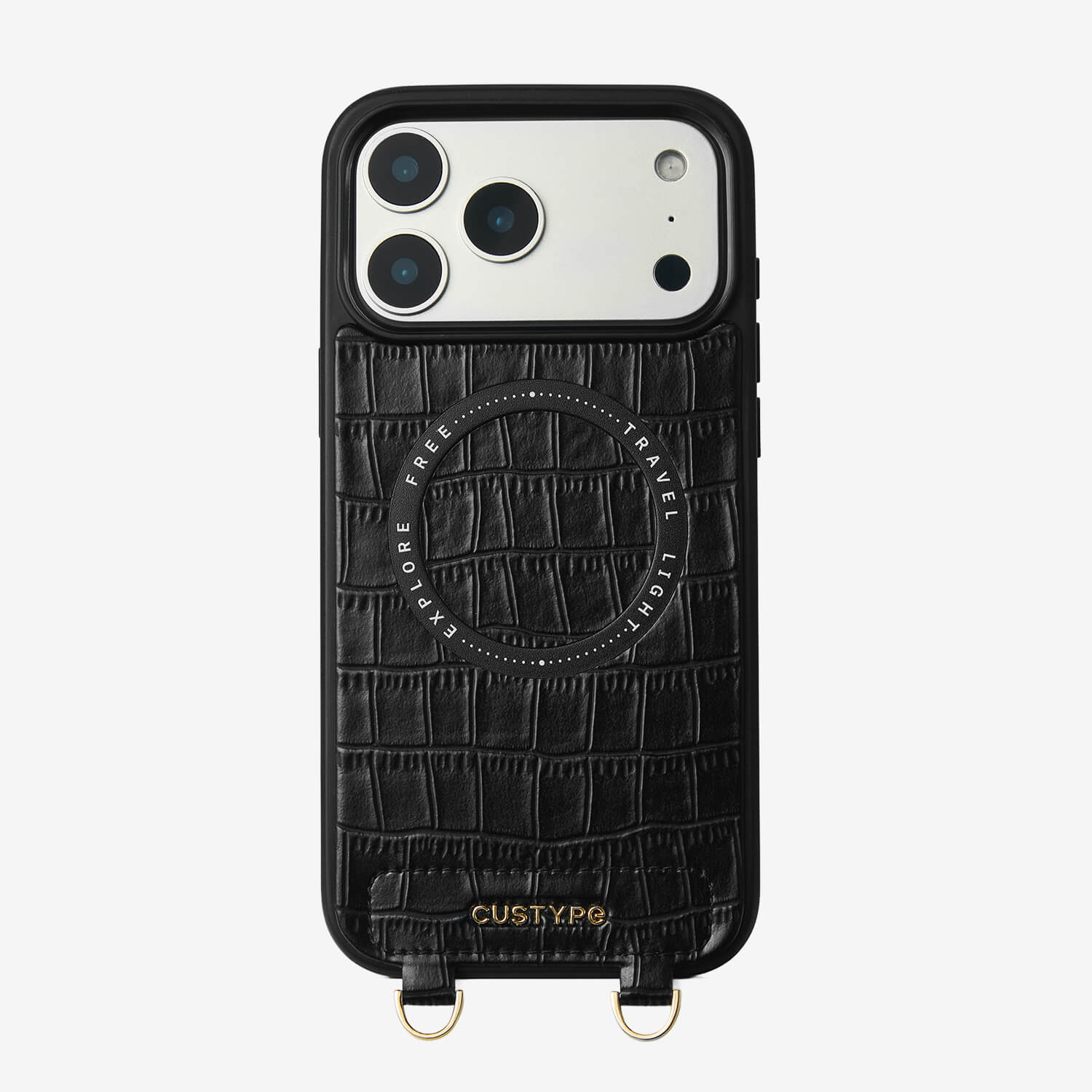 Crocodile Design Set- Wireless Charging Phone Case