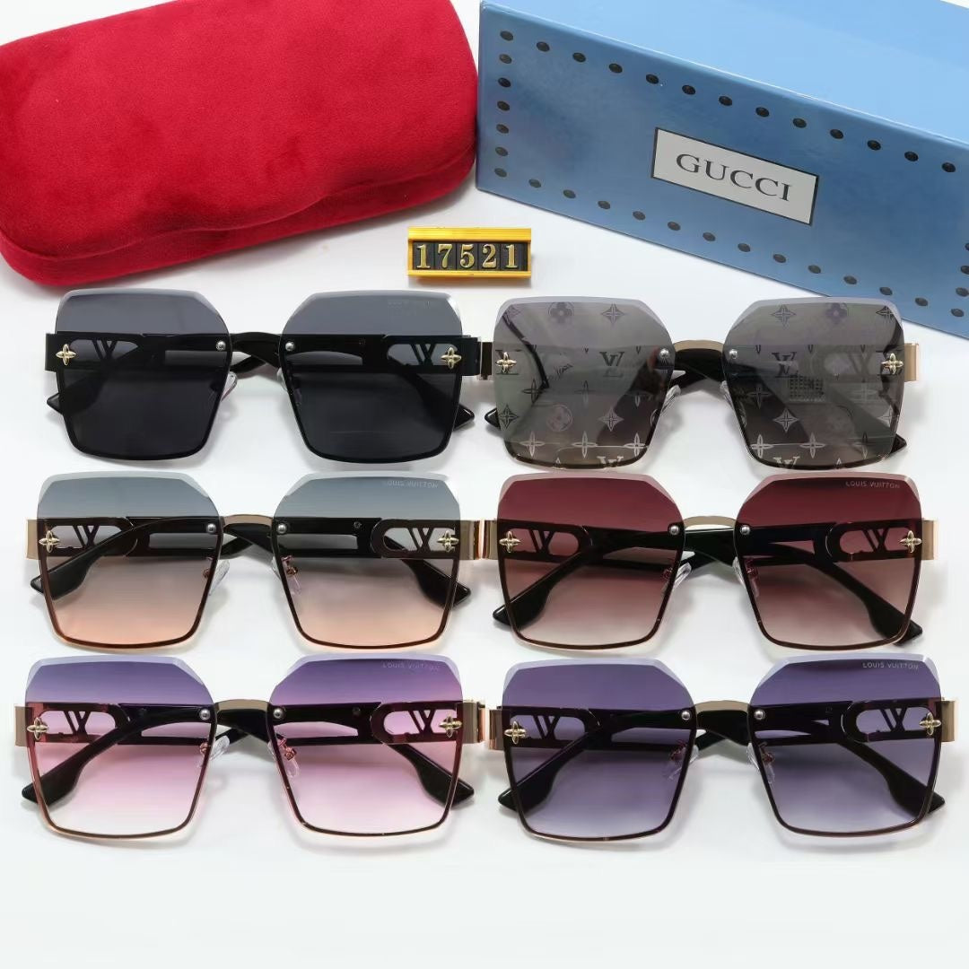 Fashion hot 6 color sunglasses 17521s