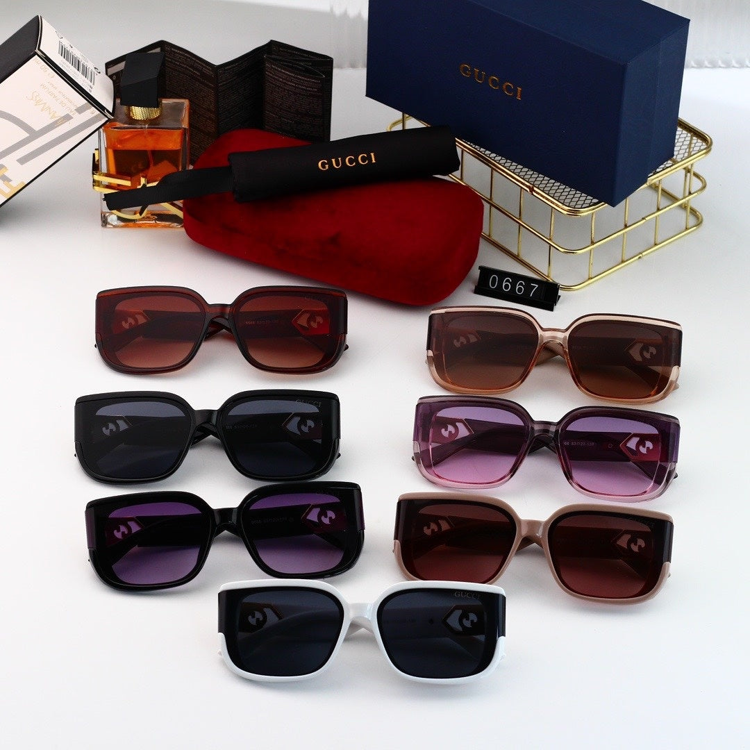 Fashion hot 7 color sunglasses 0667s