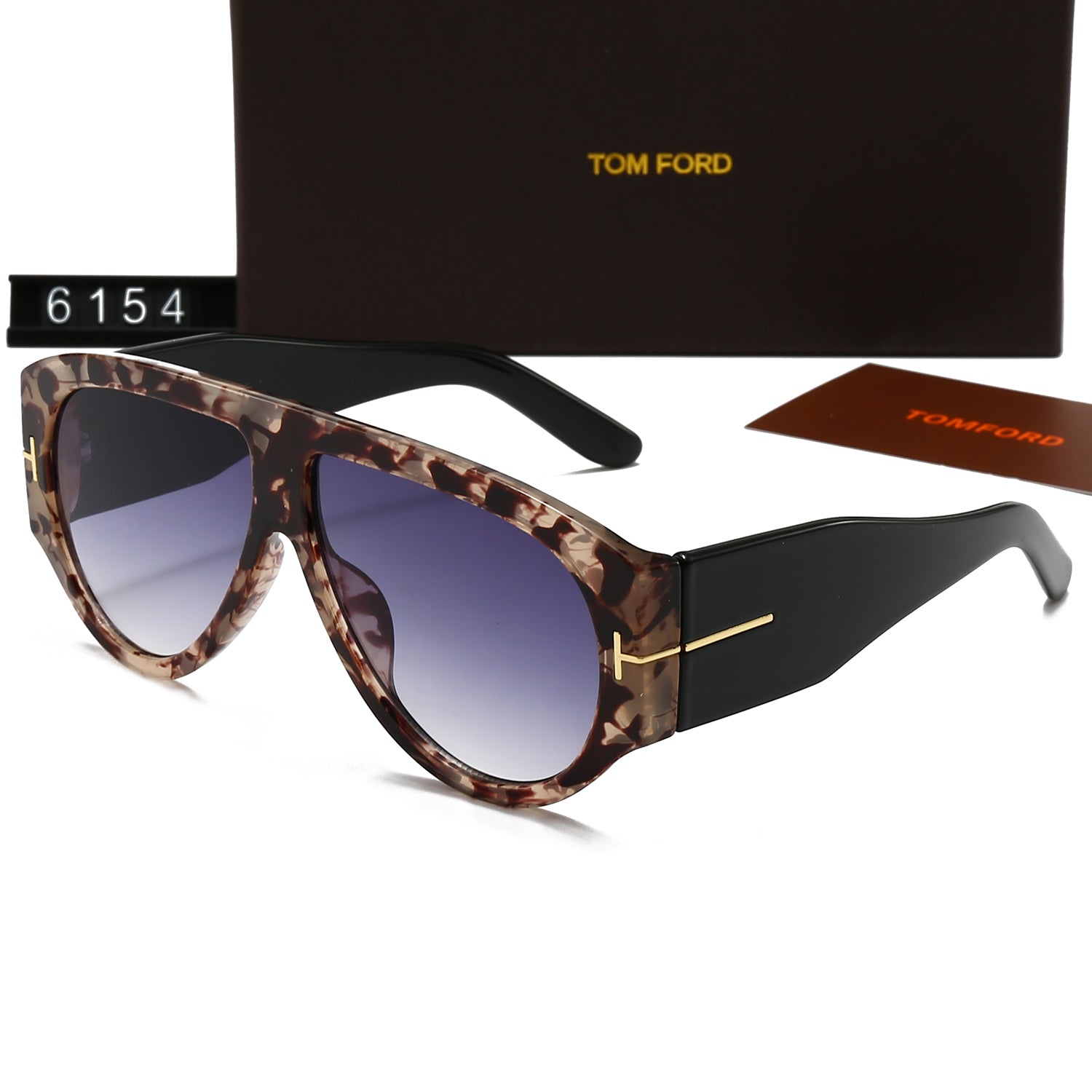 Fashion cat-eye sunglasses 6154s