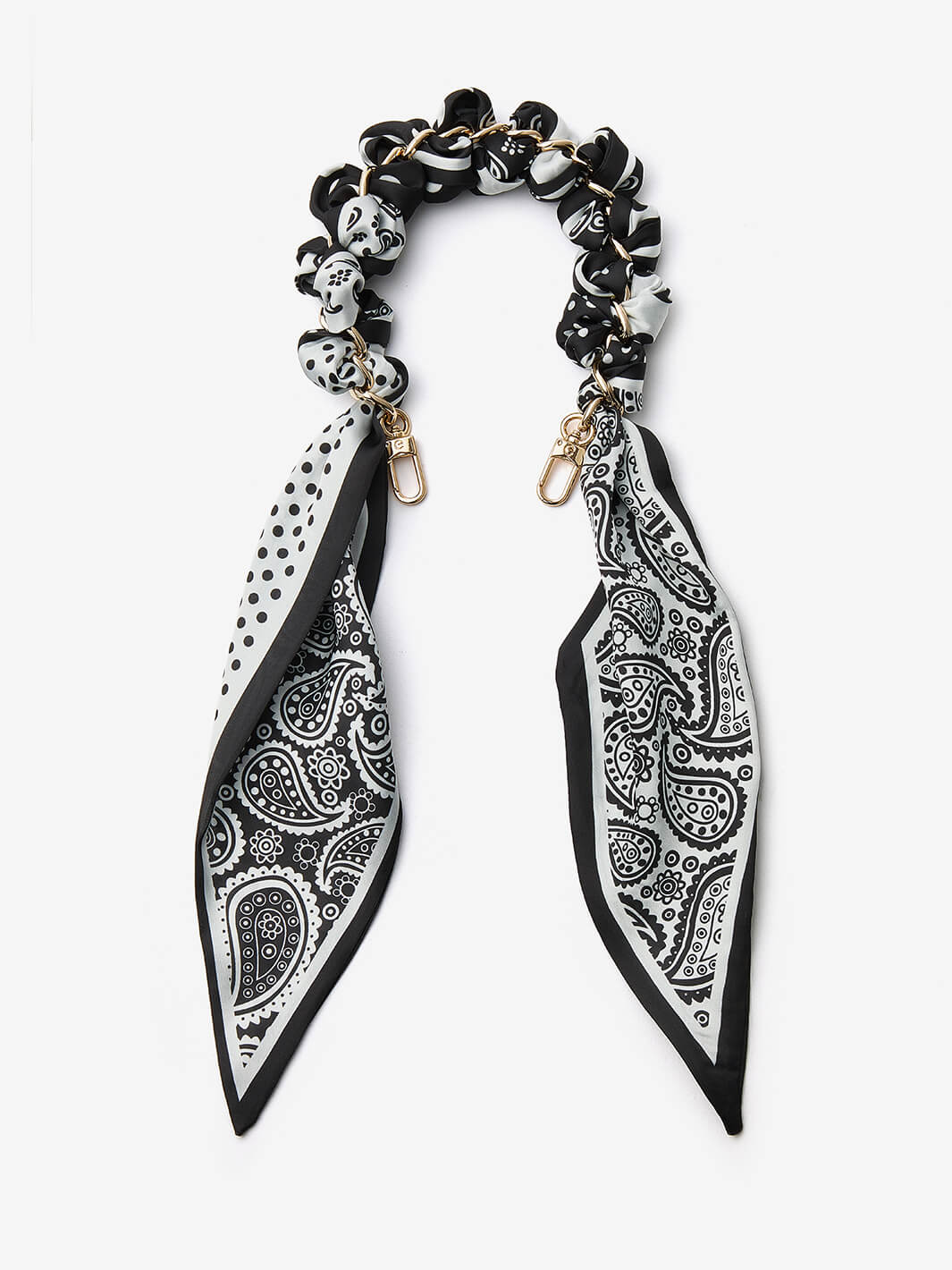 Silk Scarf Phone Case Wrist Strap