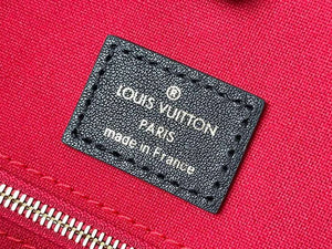 Luxe Monogram Leather Tote BagHandbag-1