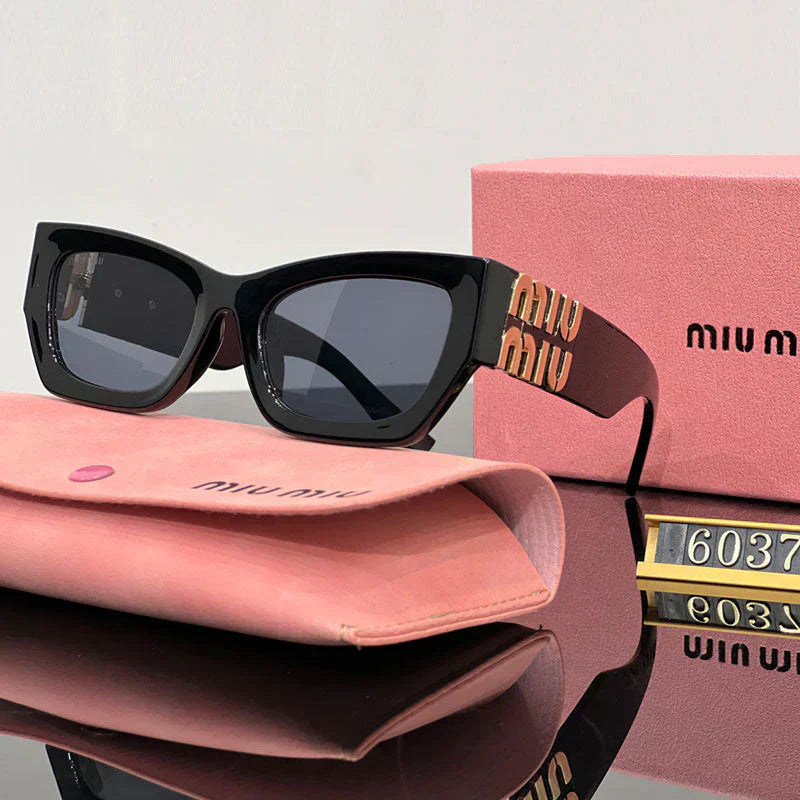 Fashion Square Cat-Eye Sunglasses 6037s