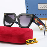 Fashionable wide temple sunglasses 4016s