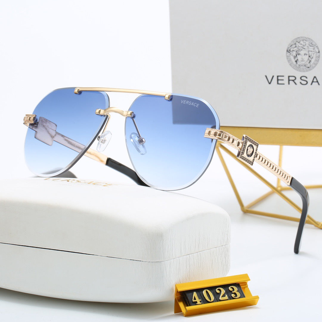 Metal aviator sunglasses 4023s
