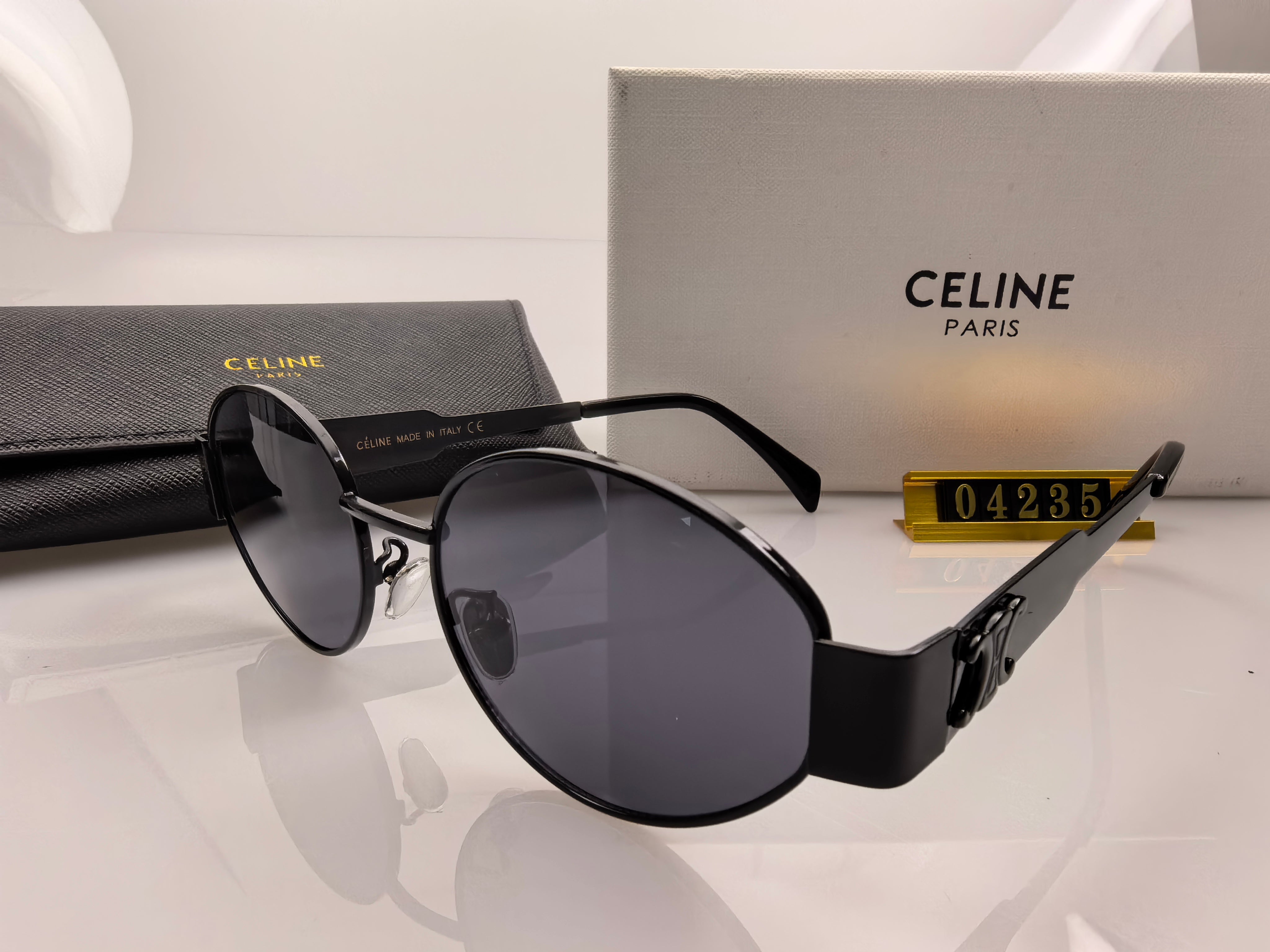 Luxury Large Frame Sunglasses Y-0882s