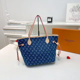 L-Luxurious Fashion Denim Bag-1-2