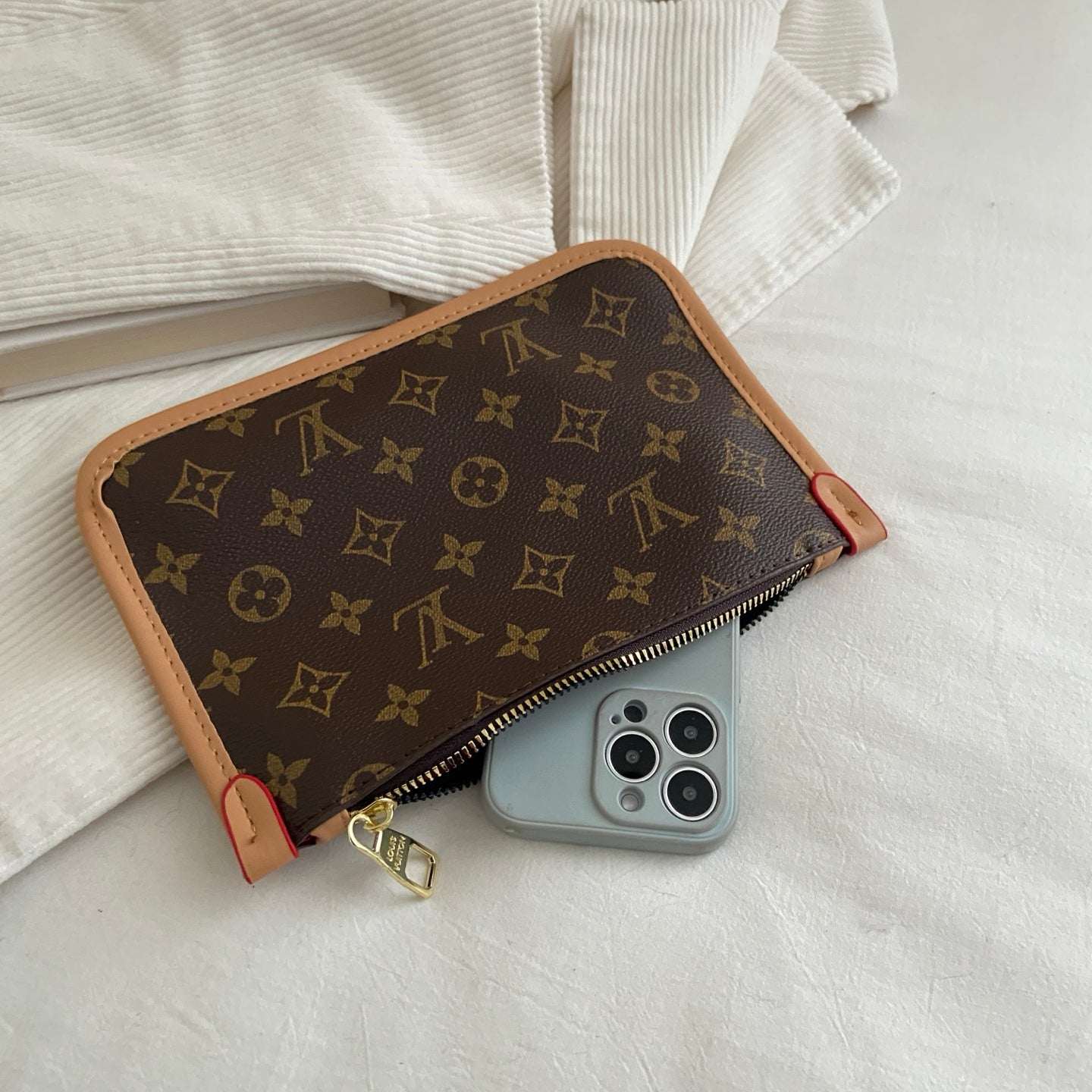 Monogram Cross-Strap Shoulder Bag-1