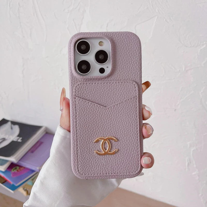 CC Card Bag Color iPhone Case