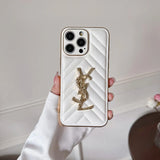 Saint Color Leather iPhone Case