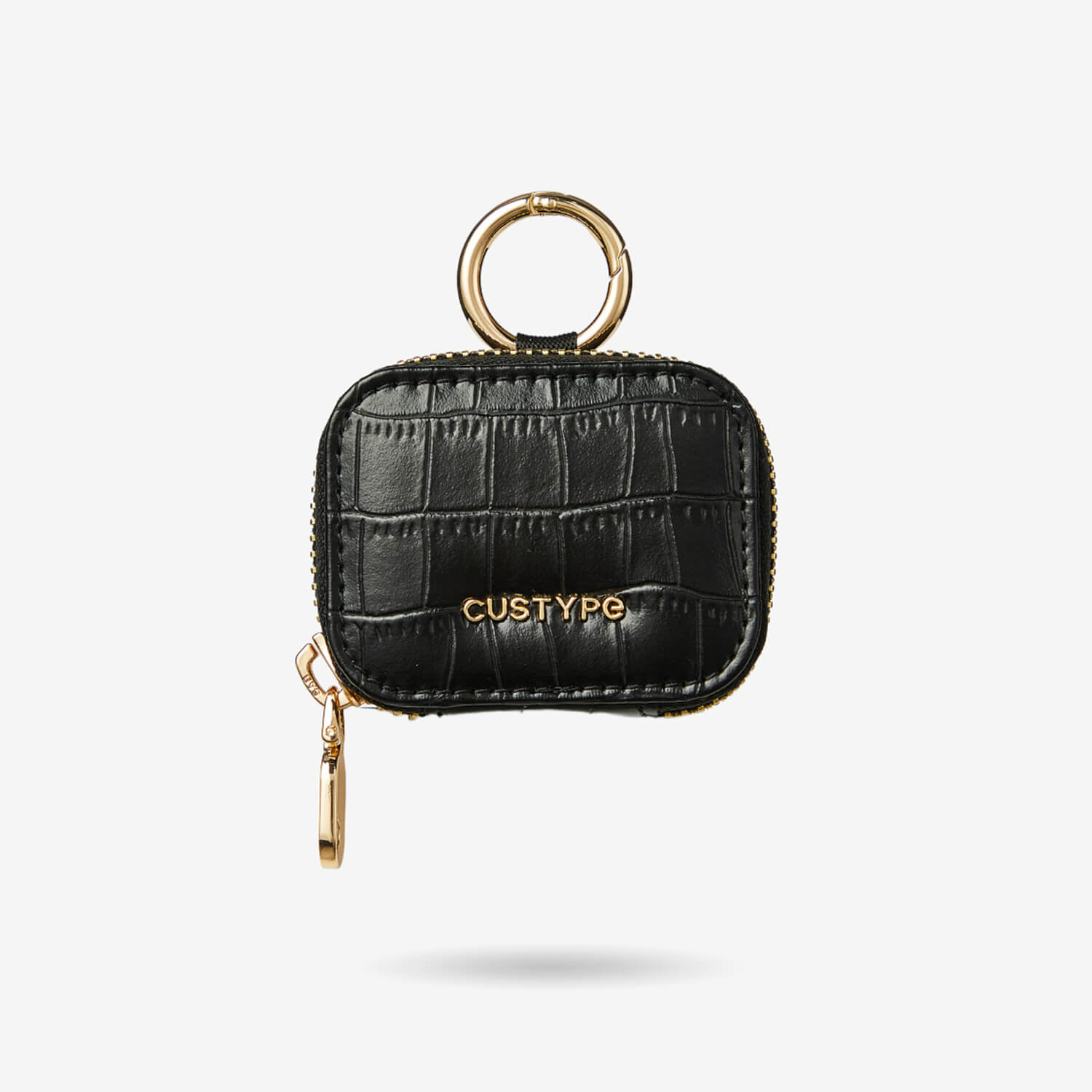 AirPods Pouch- Crocodile Zipper AirPods Case