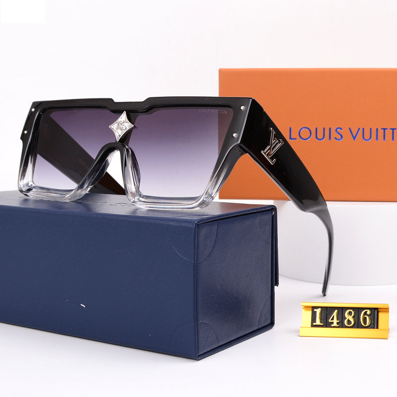 Luxury Large Frame Fashion Sunglasses—82978s