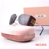 Fashionable frameless sunglassess