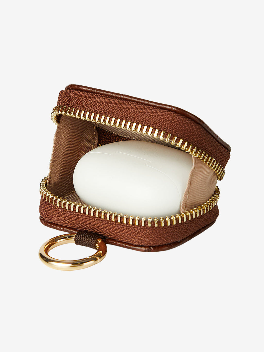 AirPods Pouch- Crocodile Zipper AirPods Case