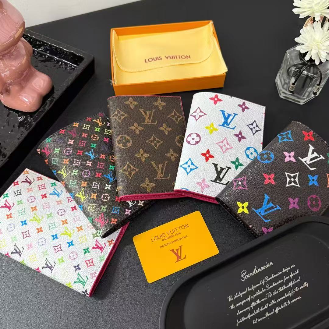 New Printed Wallet Clips Passport Card Cover