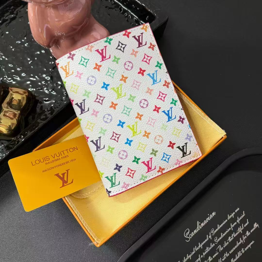 New Printed Wallet Clips Passport Card Cover