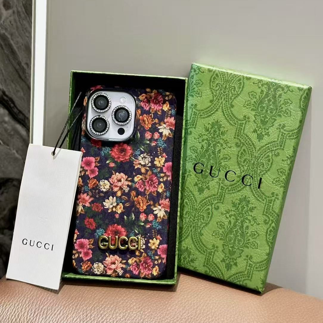 Flowers Purple Style Phone Case For iPhone