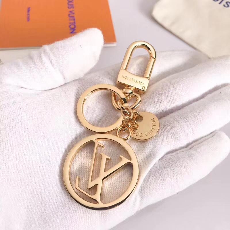 Golden Pendant Keychain