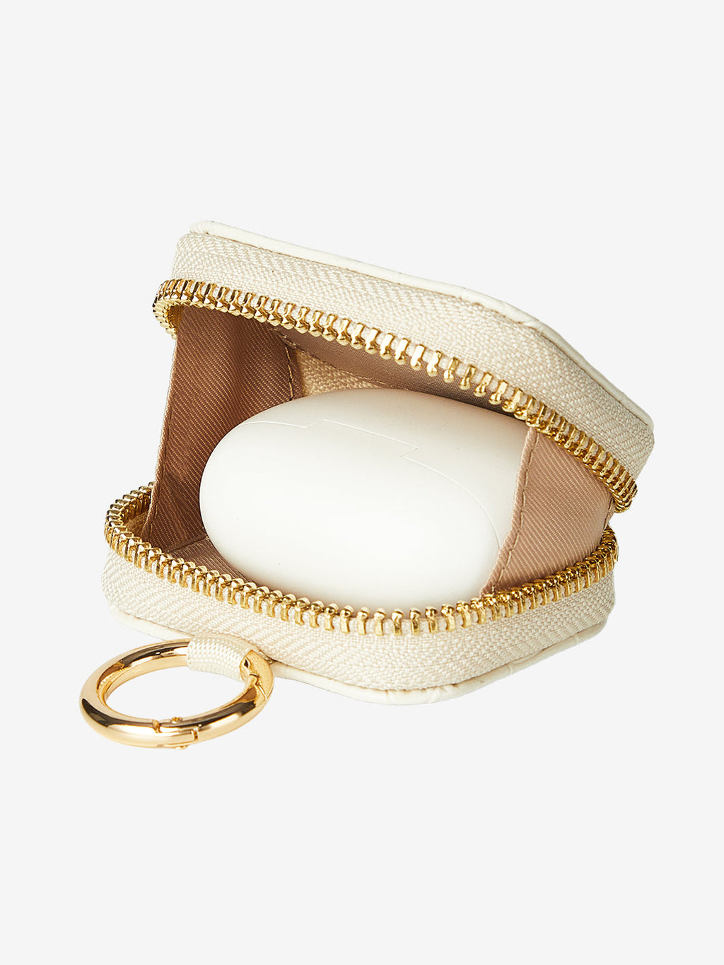 AirPods Pouch- Crocodile Zipper AirPods Case