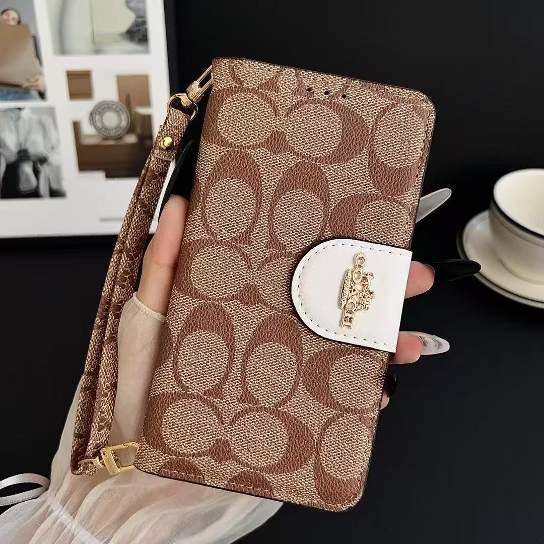 New Leather Wallet Design Phone Case For iPhone