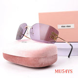 Fashionable frameless sunglassess