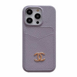 CC Card Bag Color iPhone Case
