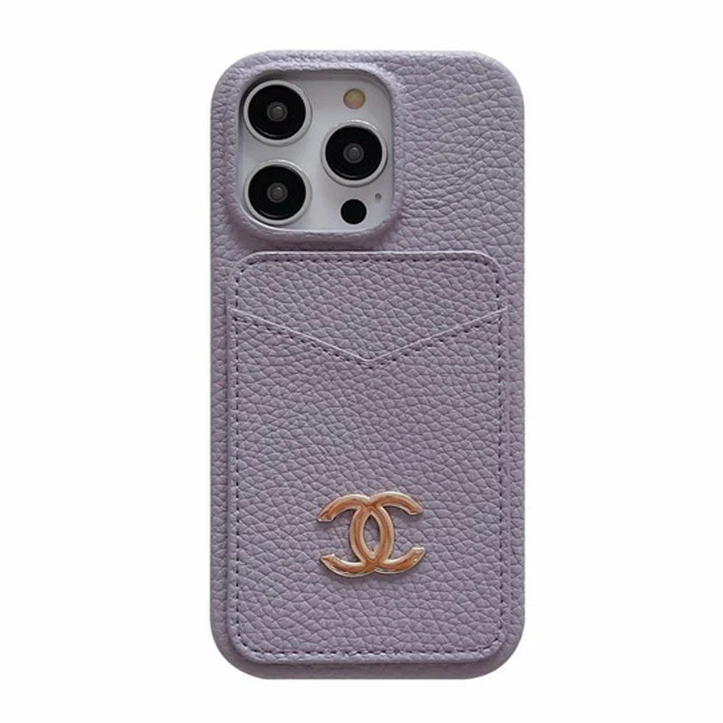 CC Card Bag Color iPhone Case