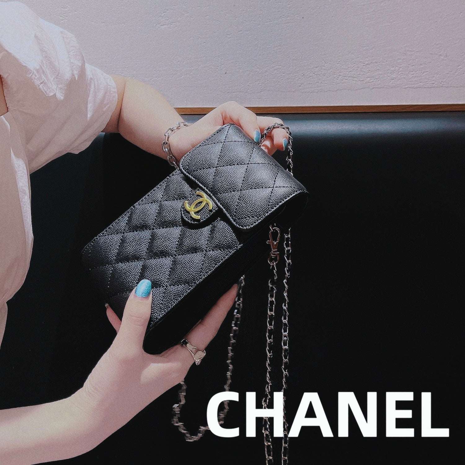 Crossbody Leather Phone Bag-1-2