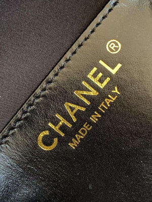 CC 25 Small Handbag Grained Calfskin & Gold-Tone Metal Bag-1