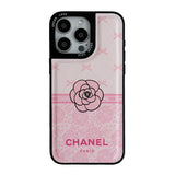 CC Camellia Leather iPhone Case