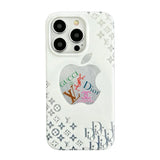 CD GG CC Lou White iPhone Case