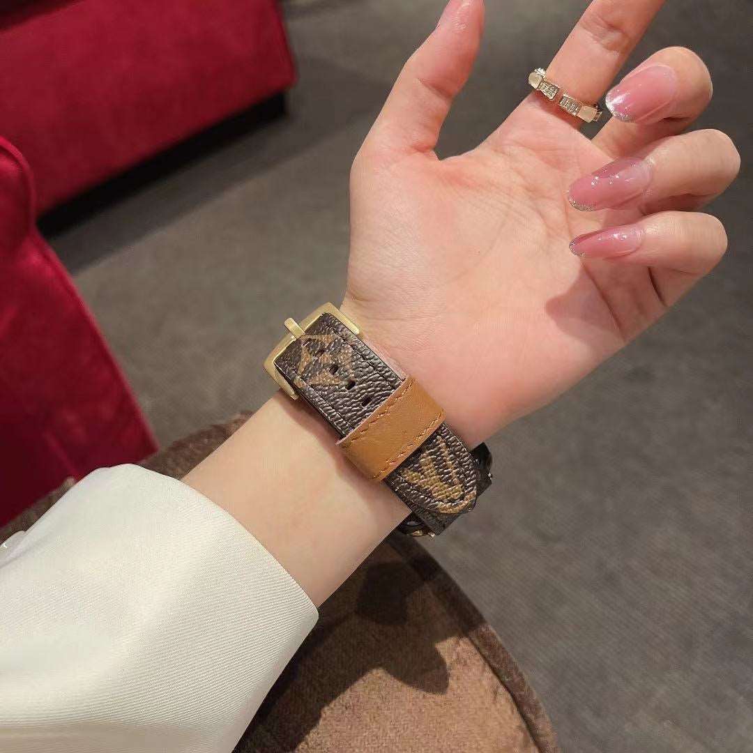 Colorful Leather Apple Watch Straps