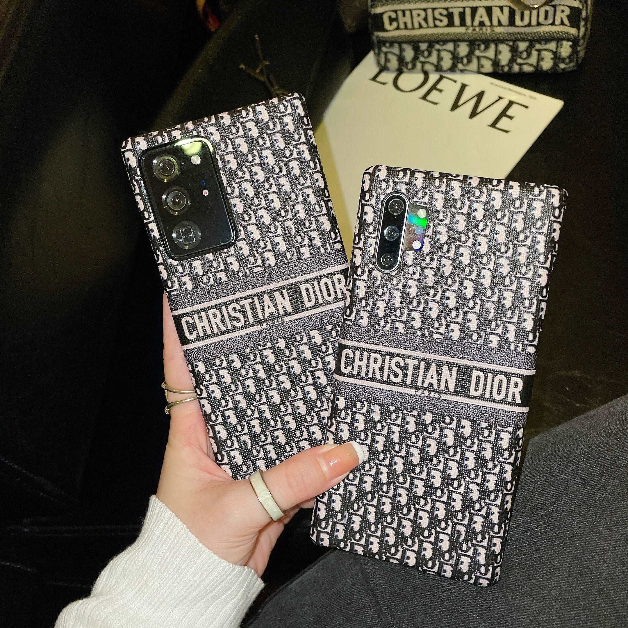 Black Printed Galaxy Case For Samsung